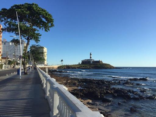 Flat Luxo Bem Localizado No Bairro Da Barra Salvador Apartment Bagian luar foto