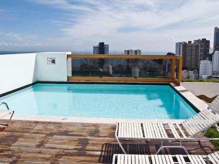 Flat Luxo Bem Localizado No Bairro Da Barra Salvador Apartment Bagian luar foto